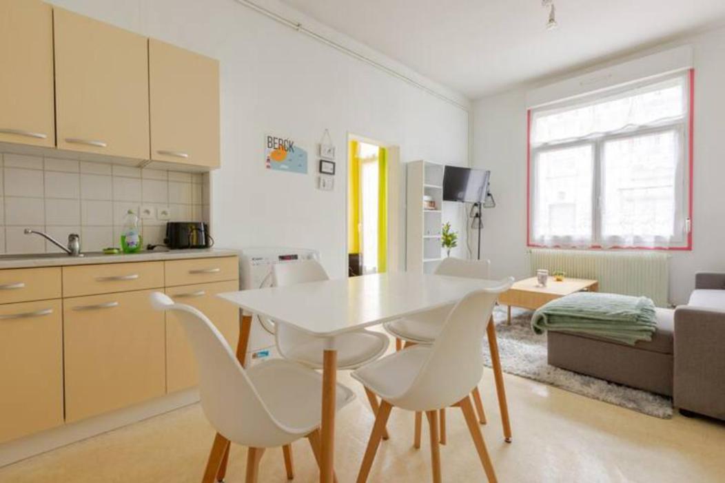 ++++ Central Charmant 70M2 Avec Balcon, Mer A 200 M Et Rue Pietonne A 300 M ++++ Berck Exterior photo